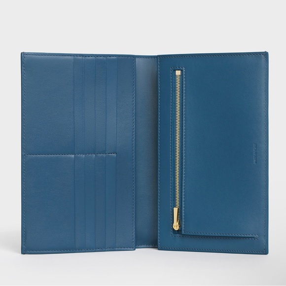 LARGE STRAP WALLET IN BICOLOUR GRAINED
CALFSKIN - Picture 3 of 9